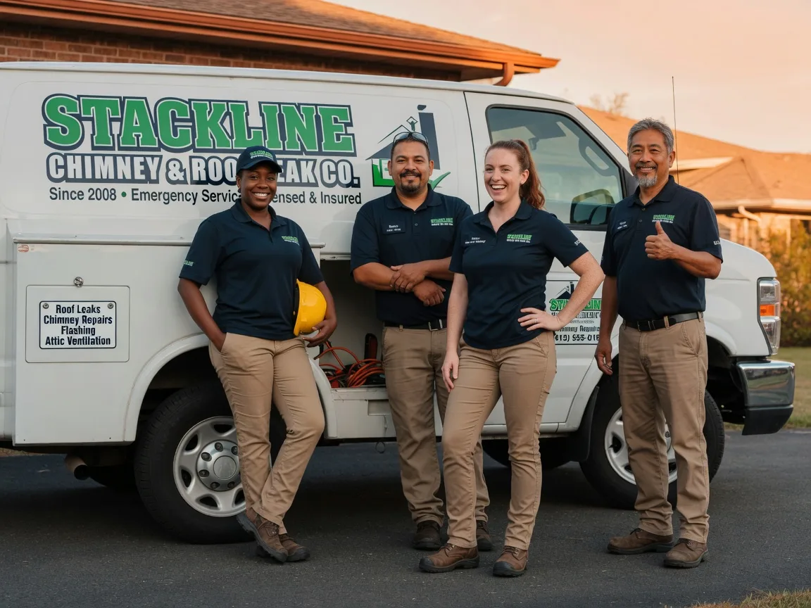 Chimney flashing repair company in Bloomingdale, IN